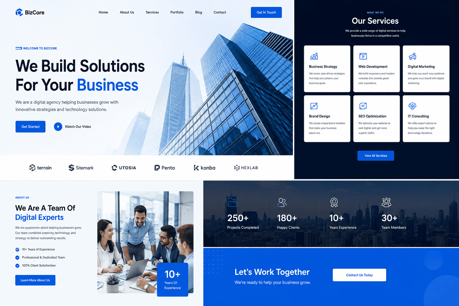 Corporate Business Website